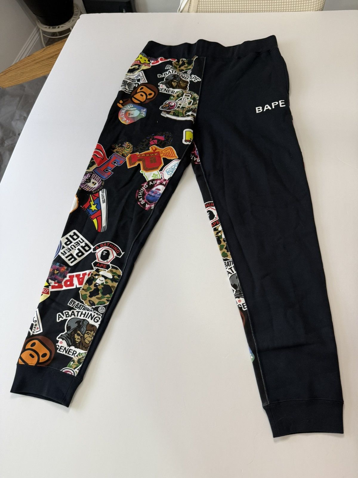Bape Bape Graphic Joggers Size US 40 / EU 56 - 1 Thumbnail