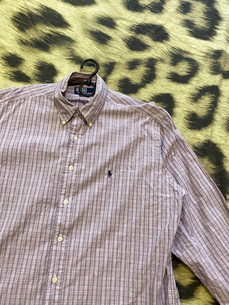 Polo Ralph Lauren Vintage Polo Ralph Lauren 100% Cotton Button Up Shirt Size US L / EU 52-54 / 3 - 10 Thumbnail