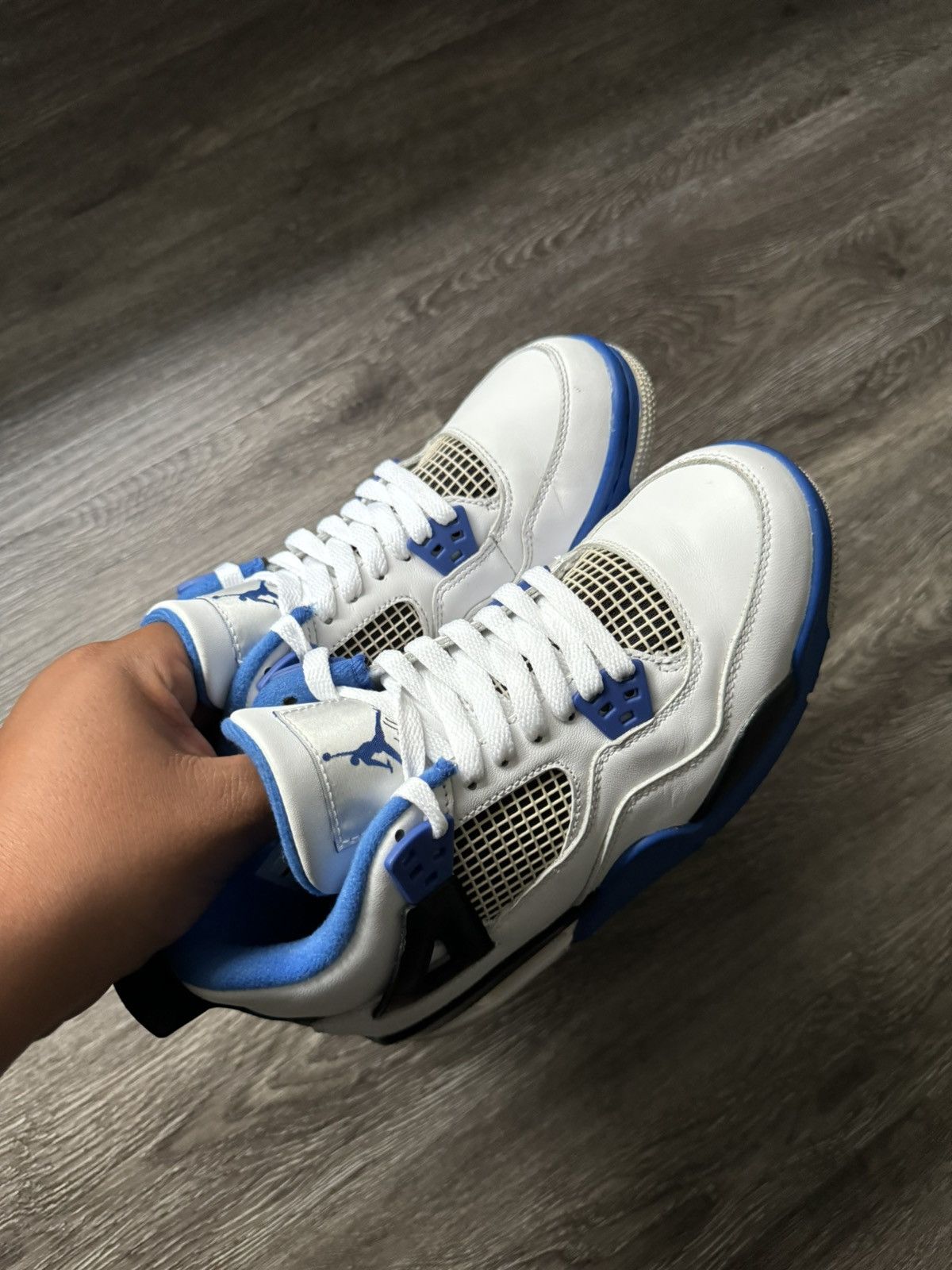 Jordan Brand Size 5.5Y GS - Jordan 4 Retro Motorsports 2017 Sneakers Size US 5.5 / EU 38 - 2 Thumbnail