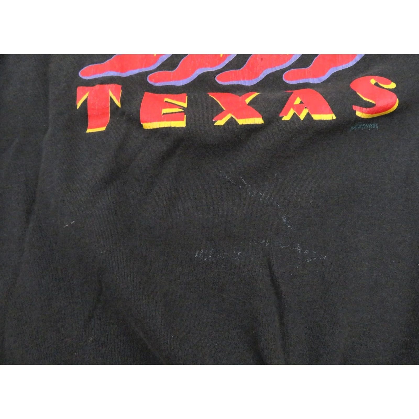 Hanes VINTAGE Hanes Texas Chili Hot Peppers Crewneck Sweatshirt Mens Sz XL Black 90s Sweater Size US XL / EU 56 / 4 - 4 Thumbnail