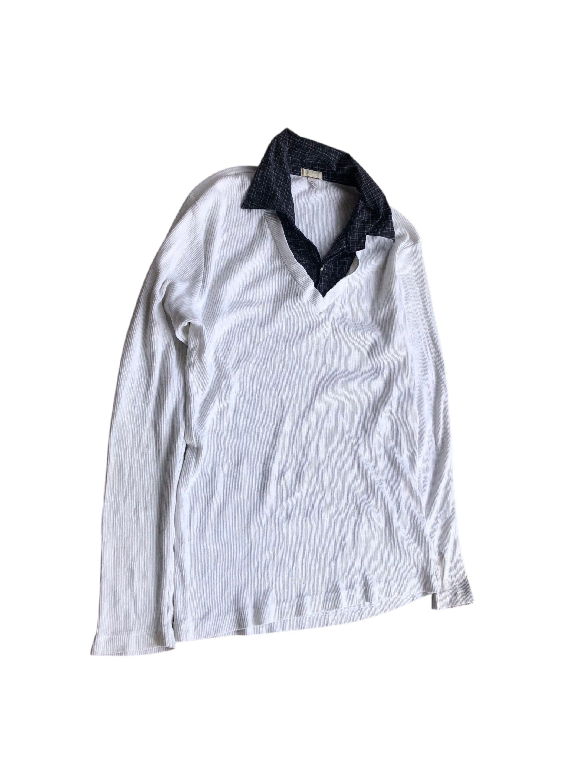 If Six Was Nine 2000s Double Layer Uniqlo Vkei Style Y2k Size US M / EU 48-50 / 2 - 2 Thumbnail