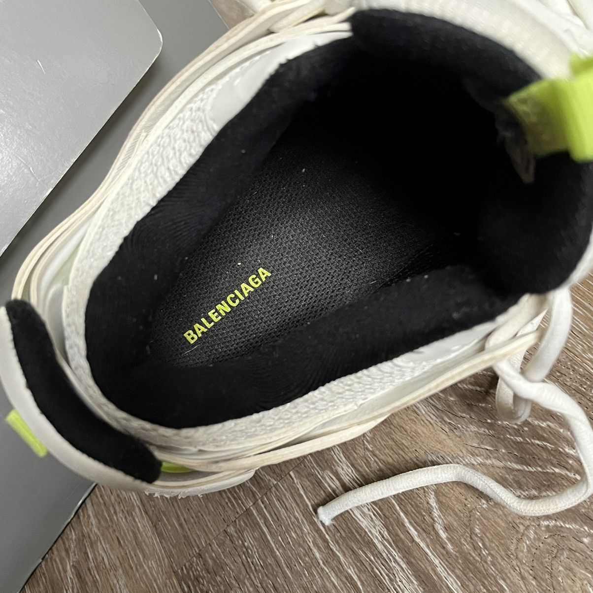 balenciaga tracks white fluo yellow