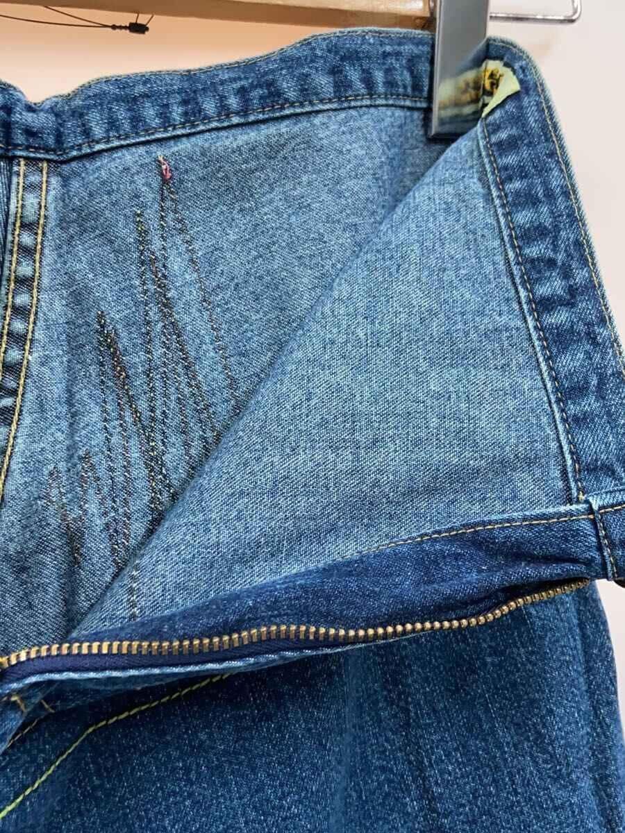 Hysteric Glamour Stitch Denim Maxi Skirt Size 28" / US 6 / IT 42 - 3 Thumbnail