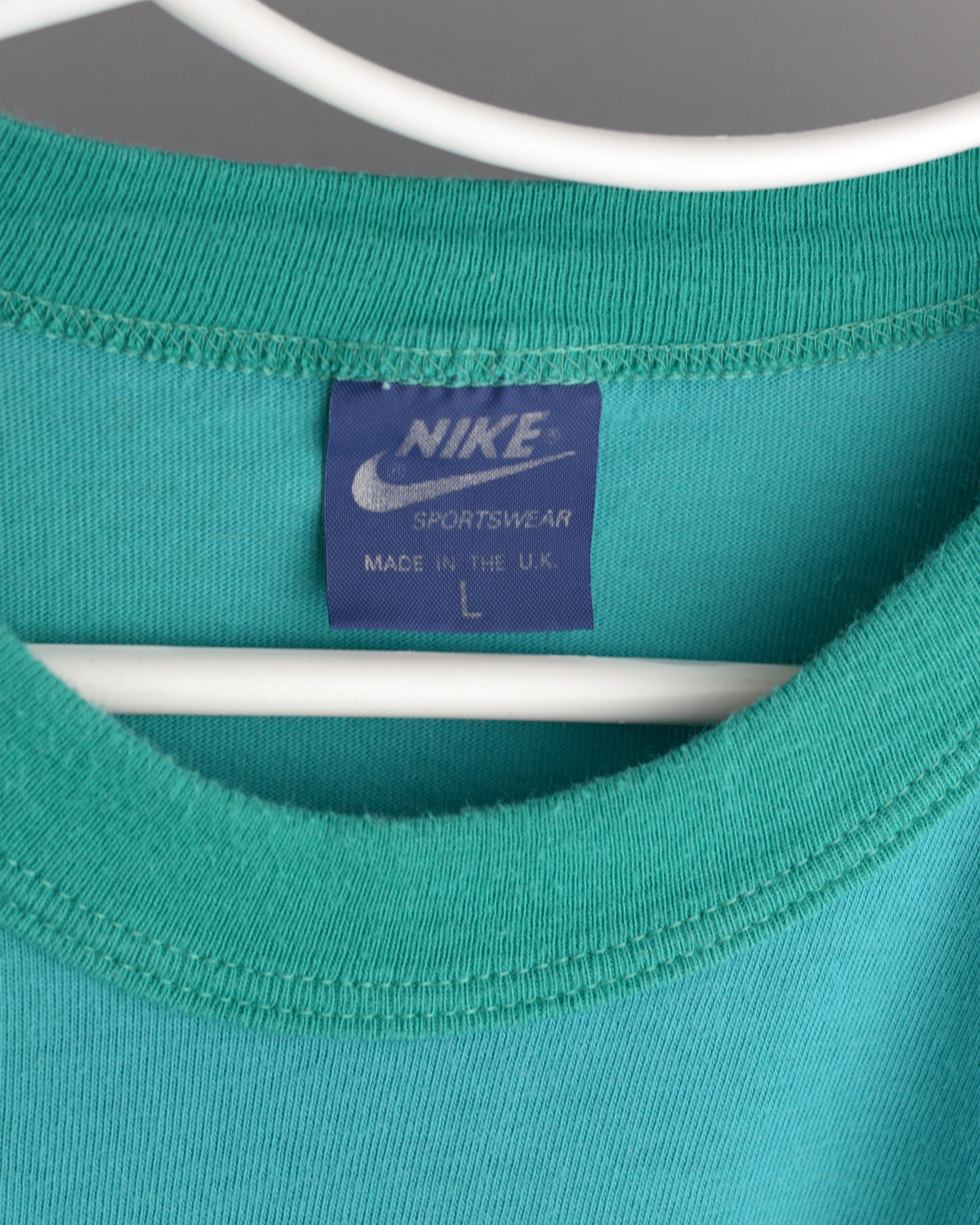 Nike Vintage Nike Blue Tag 80s t shirt Size US M / EU 48-50 / 2 - 4 Thumbnail