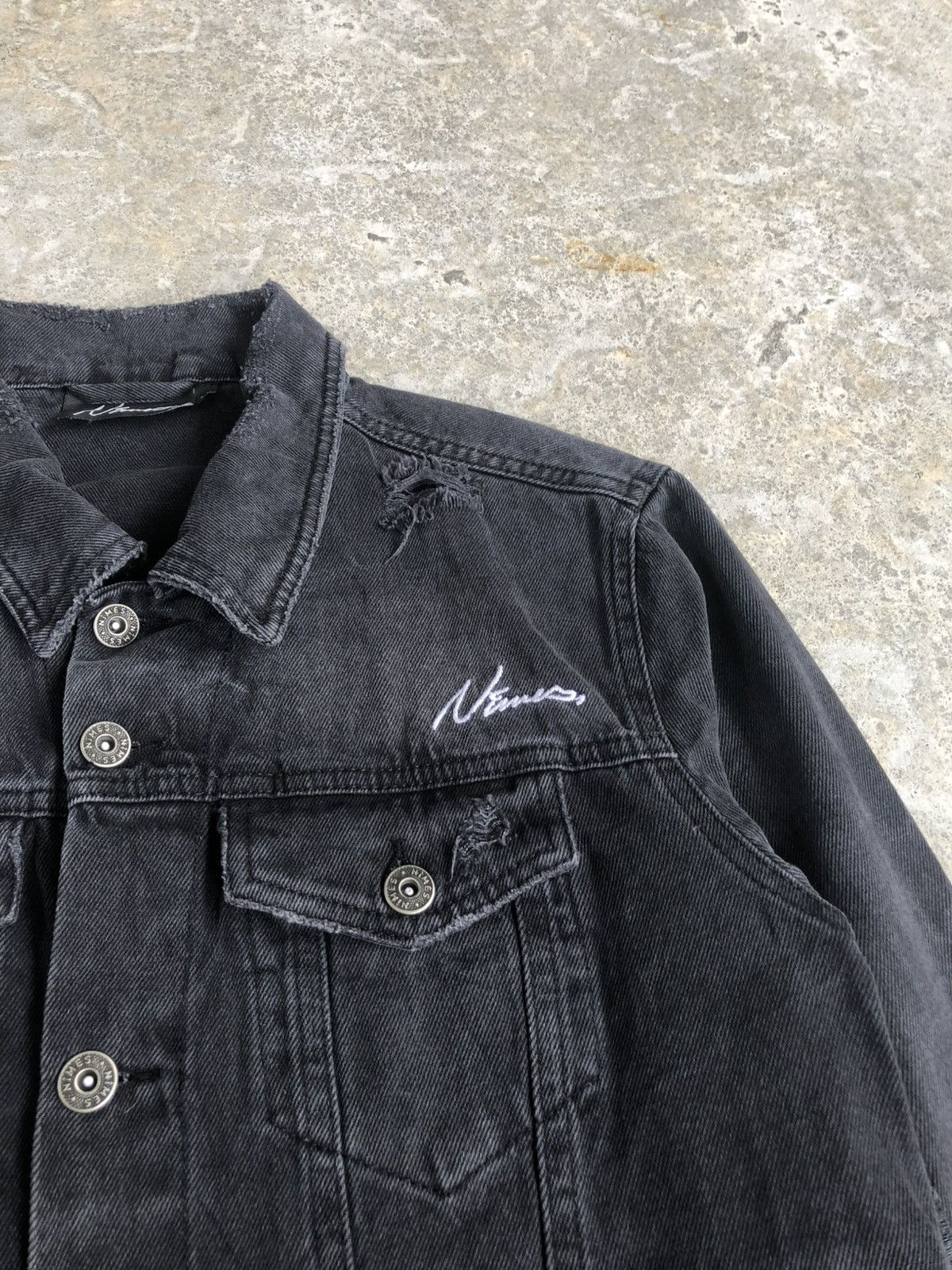 If Six Was Nine Japanese Nimes Patchwork Embroidered Denim Size US S / EU 44-46 / 1 - 13 Thumbnail