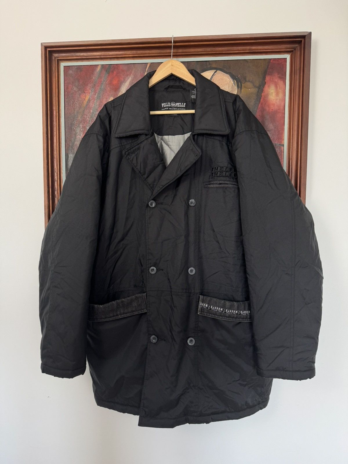 Pelle Pelle Vintage 90s Pelle Pelle x Marc Buchanan Rare Rap Jacket Size US L / EU 52-54 / 3 - 1 Thumbnail