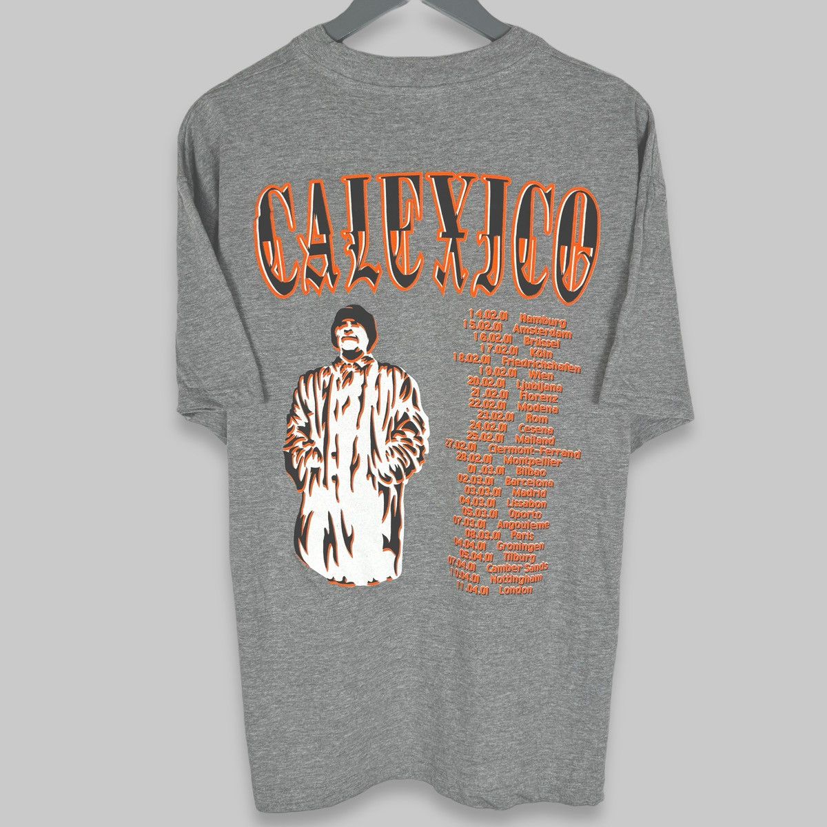 Band Tees Vintage 2001 Calexico Fusion Tucson Band Tour T Shirt Size US L / EU 52-54 / 3 - 2 Thumbnail