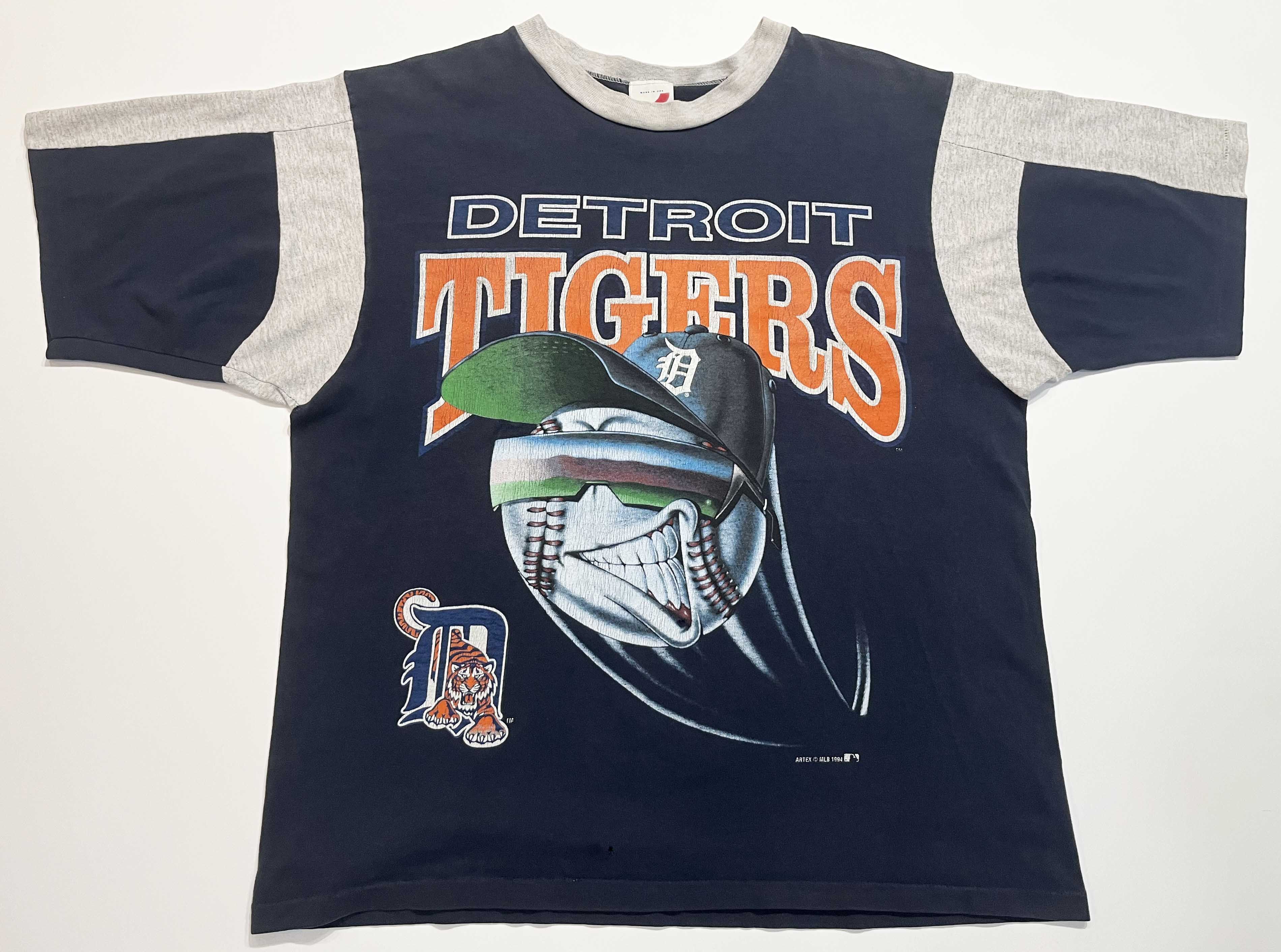 Vintage Vintage Artex 1994 MLB Detroit Tigers Baseball T-Shirt Size US M / EU 48-50 / 2 - 1 Thumbnail