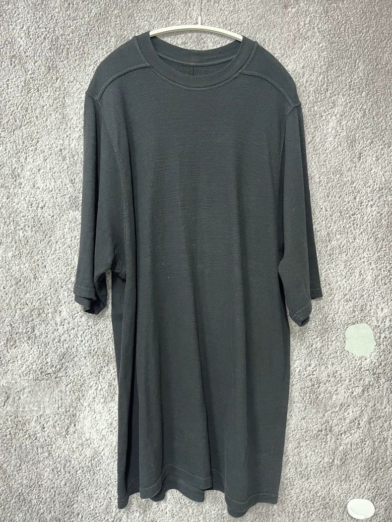 Rick Owens Rick Owens Long black T-shirt 2504-Nextarrow Size US M / EU 48-50 / 2 - 1 Thumbnail