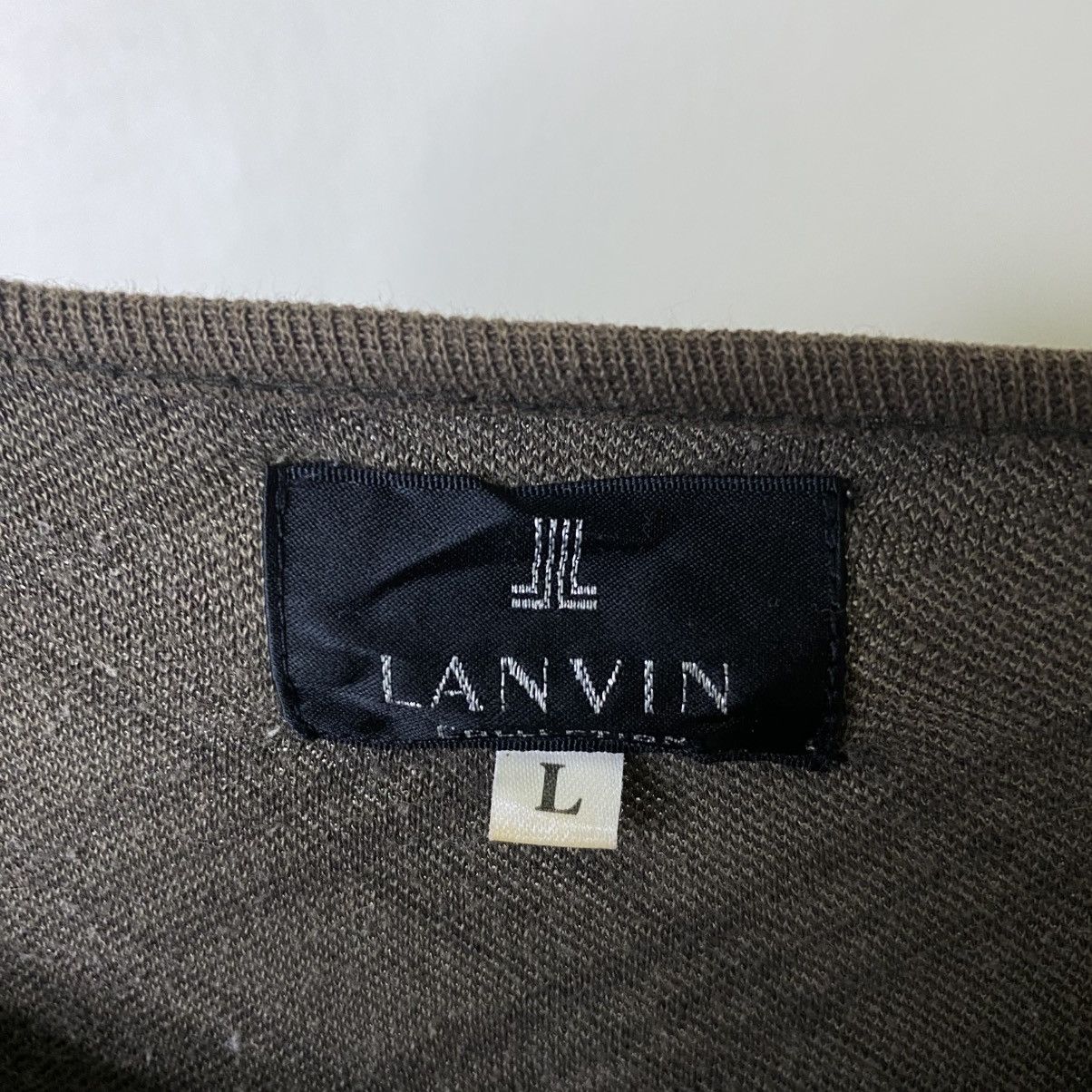 Lanvin Lanvin Plaid LS Women T Shirt Size XL / US 12-14 / IT 48-50 - 3 Thumbnail