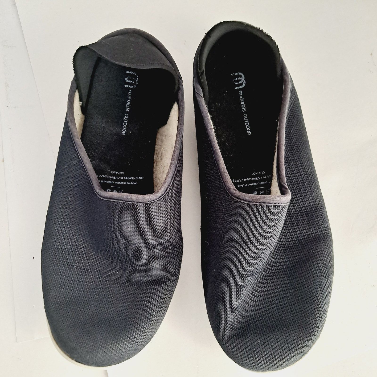 Mahabis Mahabis Outdoor Slippers Shoes Wool Lined Mens 11.5 Comfort Grailed