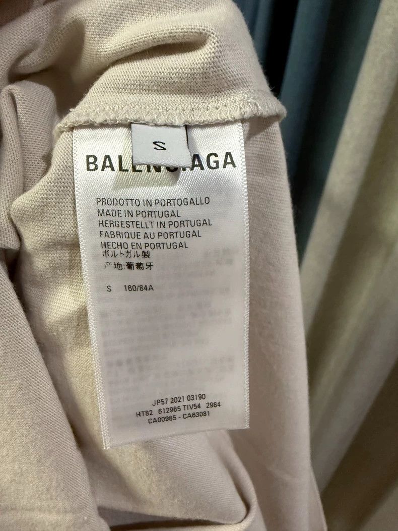 Balenciaga Balenciaga Logo Printed Crew Neck Casual Short Sleeve T-Sh Size US S / EU 44-46 / 1 - 4 Thumbnail