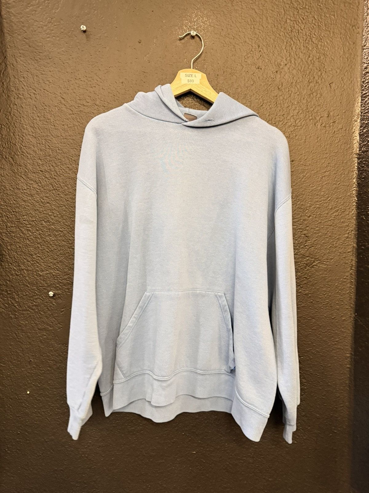 Vintage Vintage Russel Blank Hoodie Size US L / EU 52-54 / 3 - 1 Thumbnail