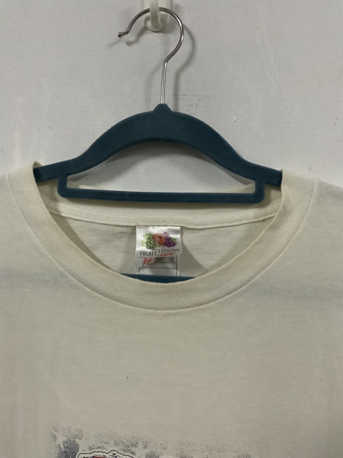 Fruit Of The Loom Vintage USA Firefighter Tee Size US XL / EU 56 / 4 - 7 Thumbnail