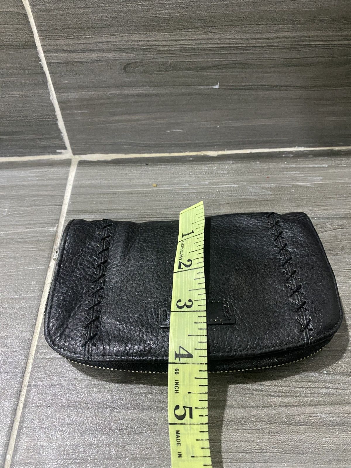 Kansai Yamamoto Kansai Yamamoto Femme Bifold Black Leather Size ONE SIZE - 11 Thumbnail