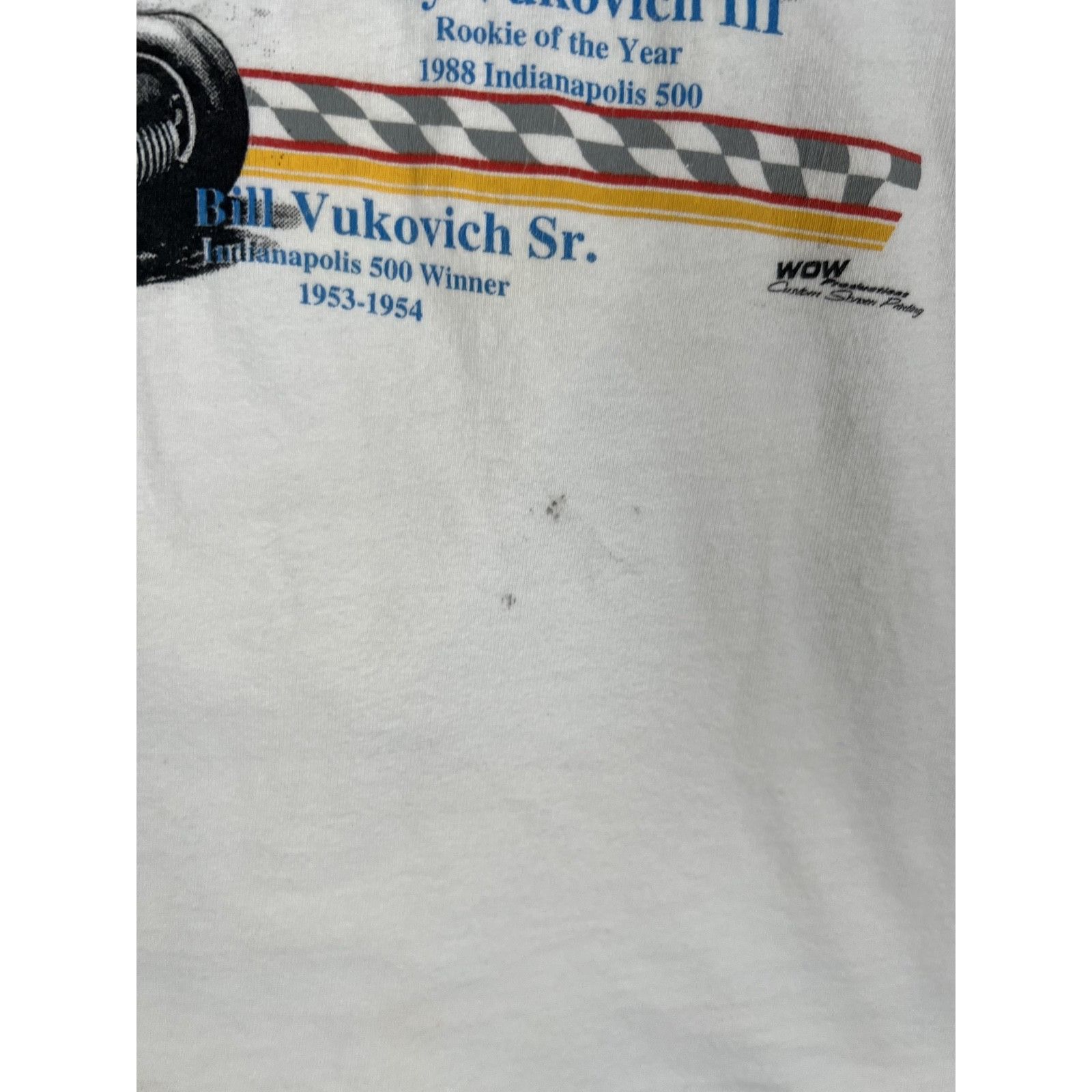 Hanes Vintage Billy Vukovich T-Shirt Size Large Single Stitch USA Size US L / EU 52-54 / 3 - 5 Thumbnail