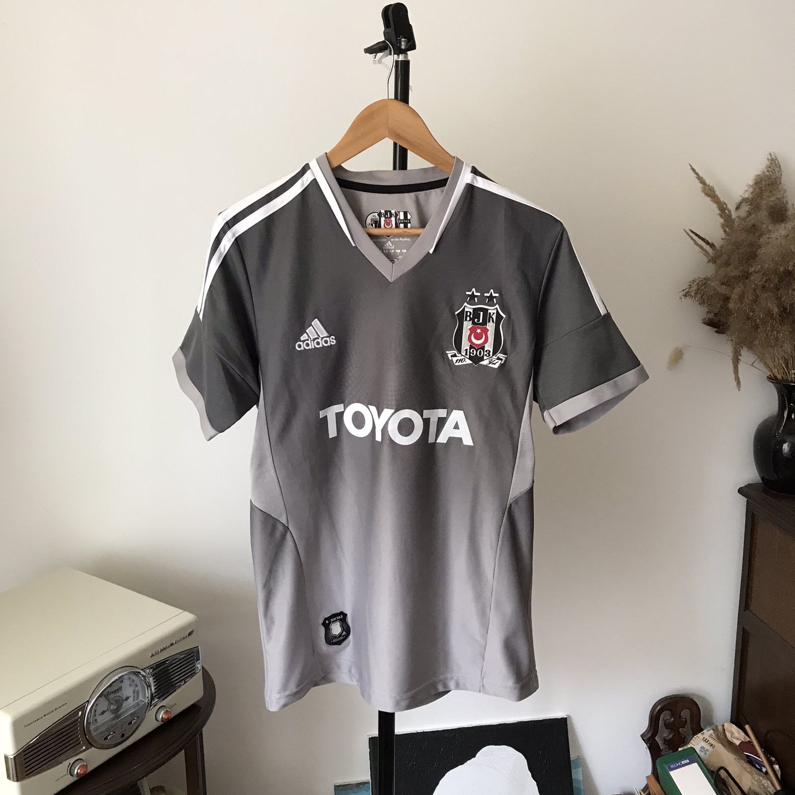 Rare Adidas Besiktas Blockcore Football Jersey Sz S