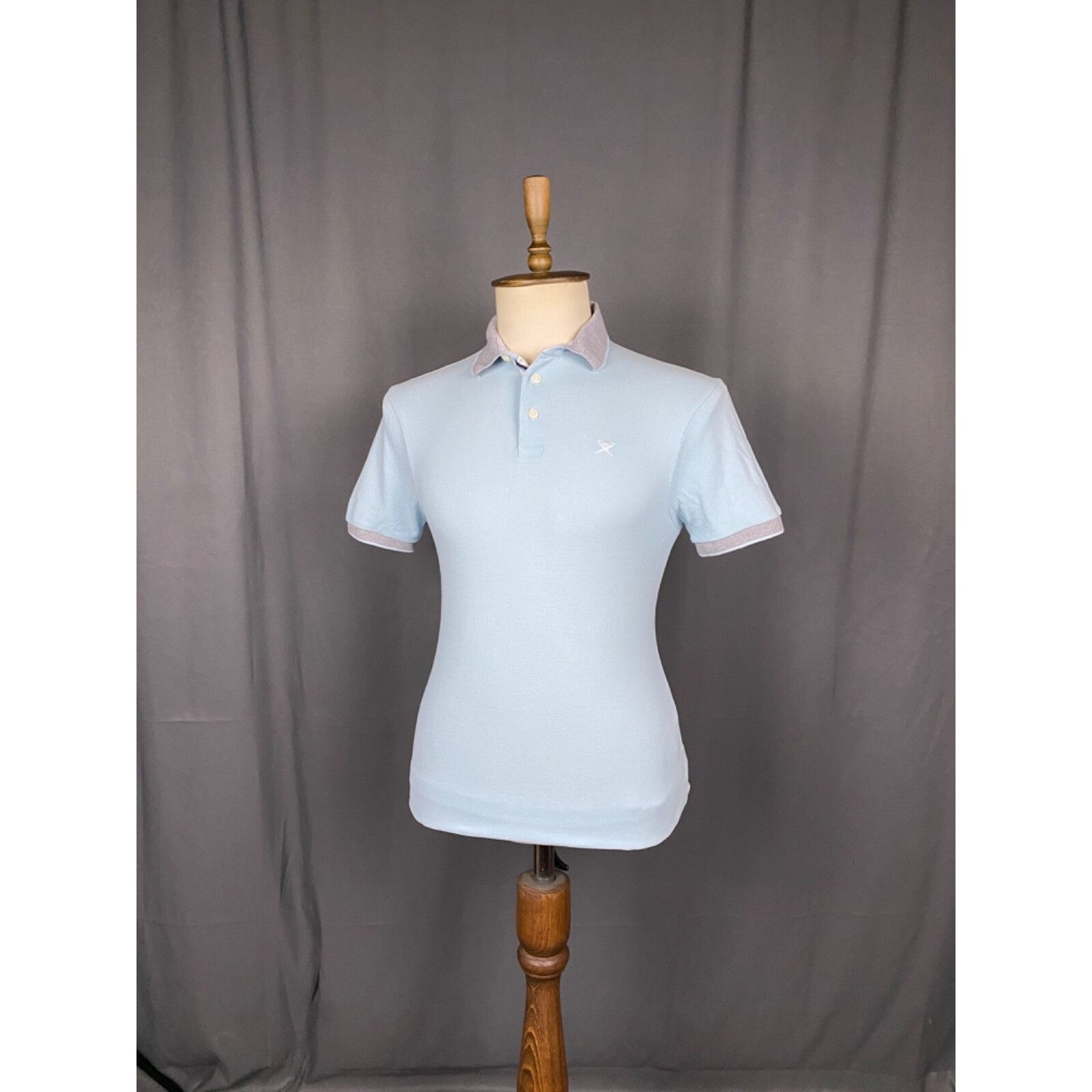 Hackett MINT! Hackett Small Logo Men's Light Blue Polo T-Shirt Size Size US M / EU 48-50 / 2 - 4 Thumbnail
