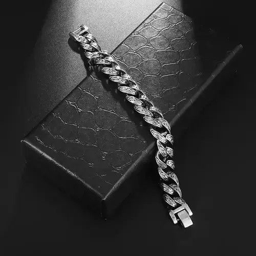 Jewelry × Vintage Thick Chain Bracelet Size ONE SIZE - 3 Thumbnail