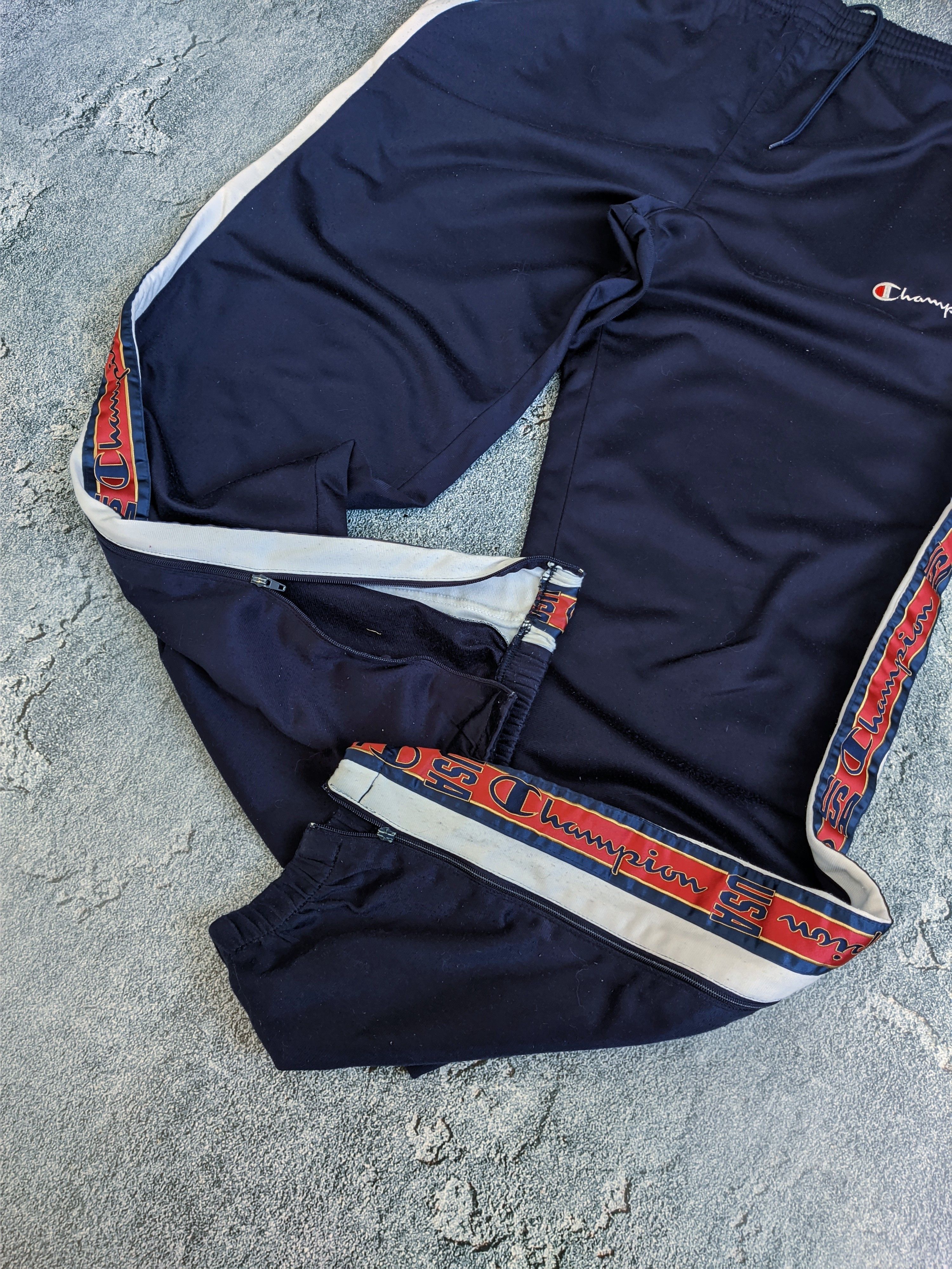 Champion 90s Champion pants track jpgger y2k Size US 34 / EU 50 - 5 Thumbnail