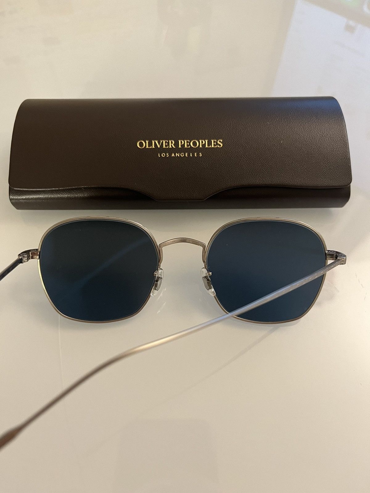Oliver Peoples OLIVER PEOPLES ADES Titanium SUN 50mm Size ONE SIZE - 13 Thumbnail