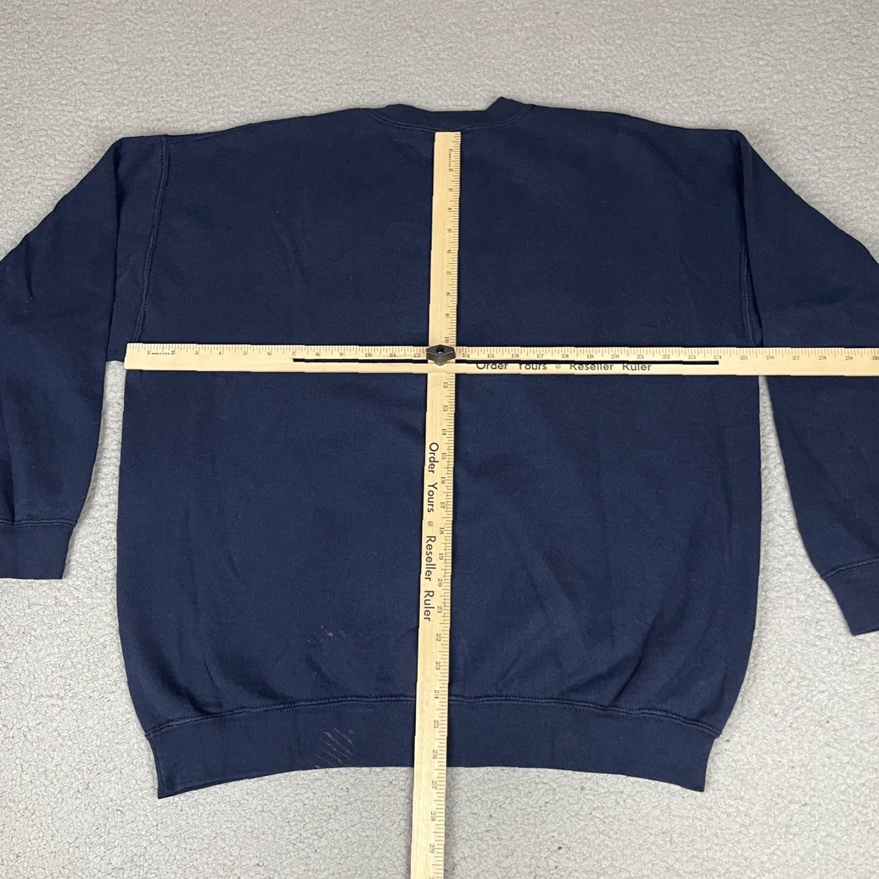 Vintage VINTAGE Kentucky Sweatshirt Adult XL Navy Blue Embroidered Pullover Flowers 90s USA Size US XL / EU 56 / 4 - 7 Thumbnail