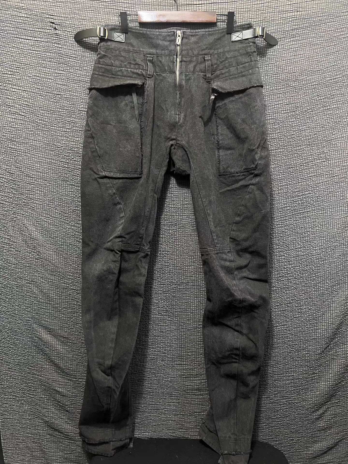 D.Hygen D.HYGEN washed distressed denim "cannon" pants Size US 31 - 1 Thumbnail