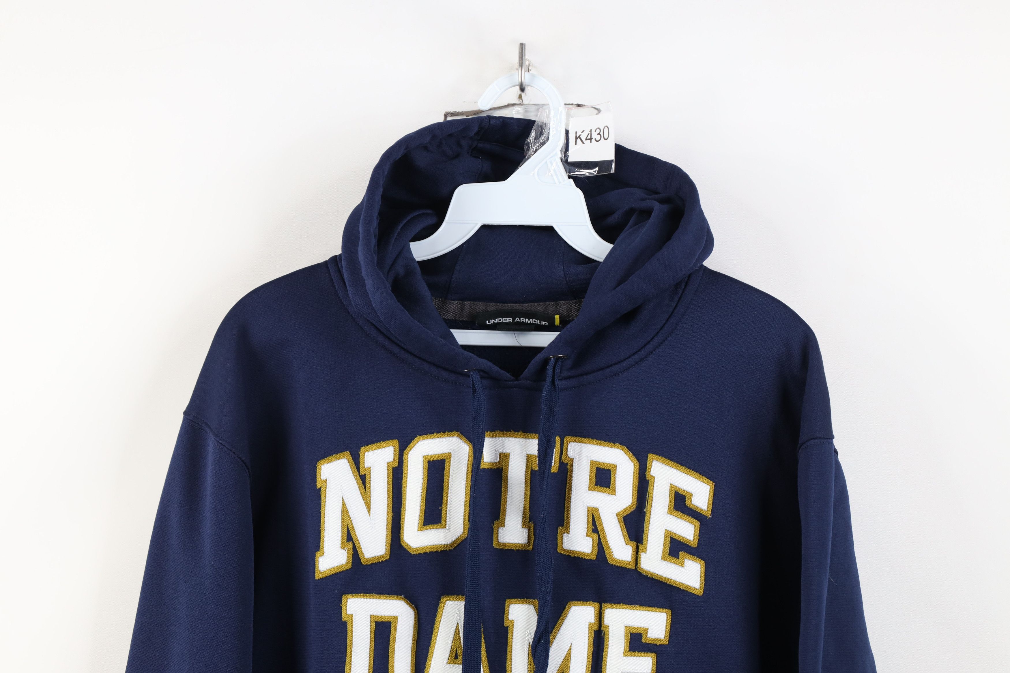 Under Armour Under Armour Notre Dame University Hoodie Sweatshirt Blue Size US S / EU 44-46 / 1 - 2 Thumbnail