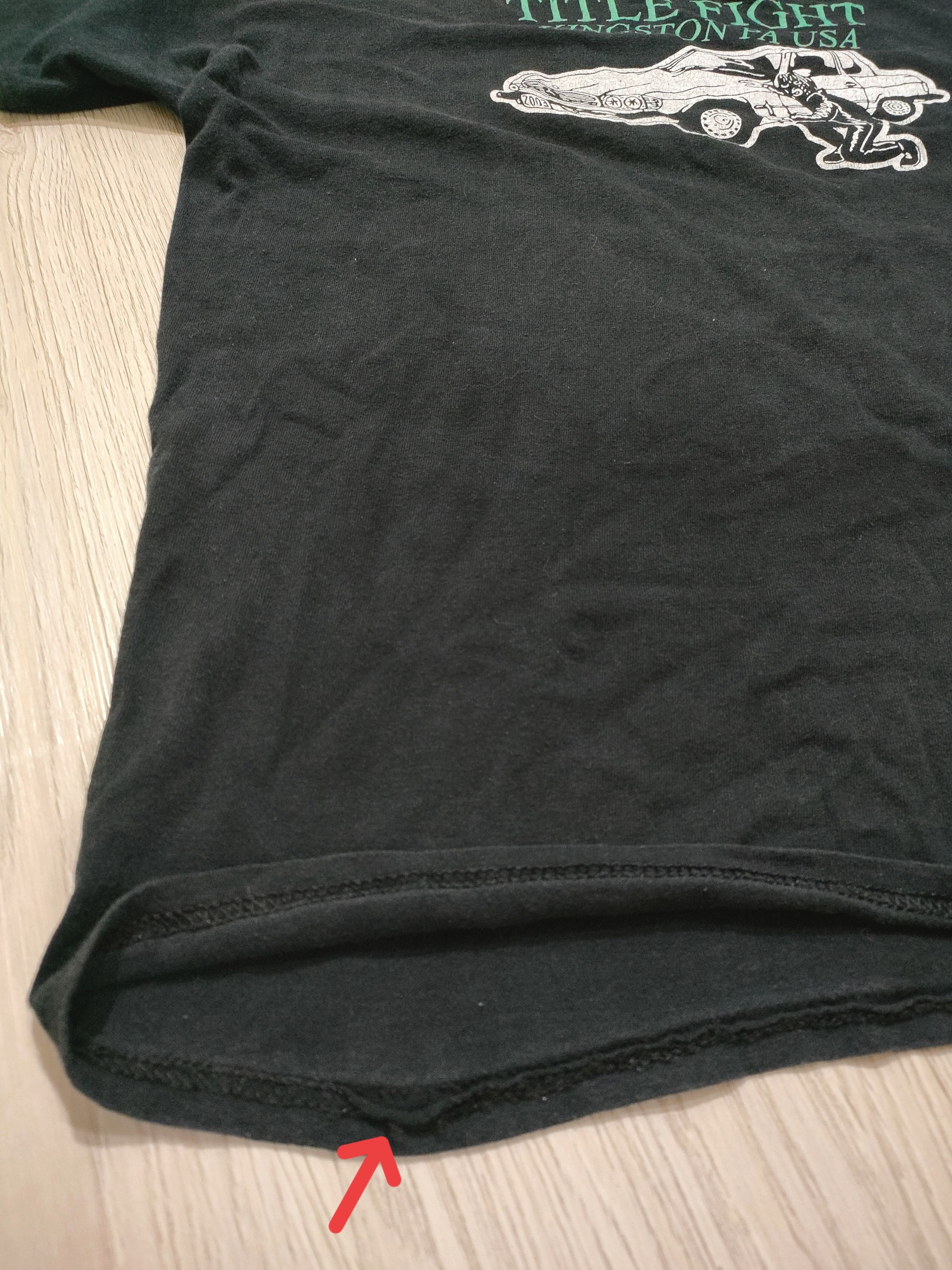 Band Tees 00s TITLE FIGHT "KINGSTON PA USA" Vintage Band Tee Size US L / EU 52-54 / 3 - 9 Thumbnail