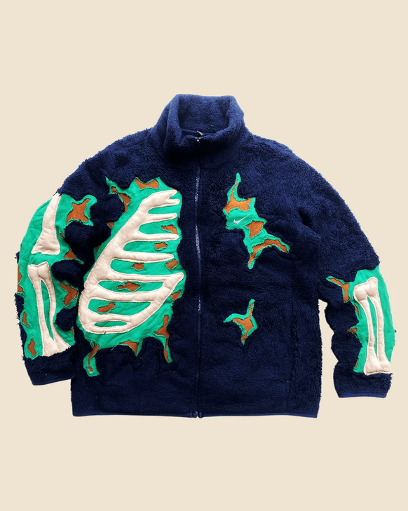 Handmade × Nike REWORKED 1 OF 1 REWORKED NIKE 3D SKELETON SHERPA SIZE S Size US S / EU 44-46 / 1 - 1 Thumbnail