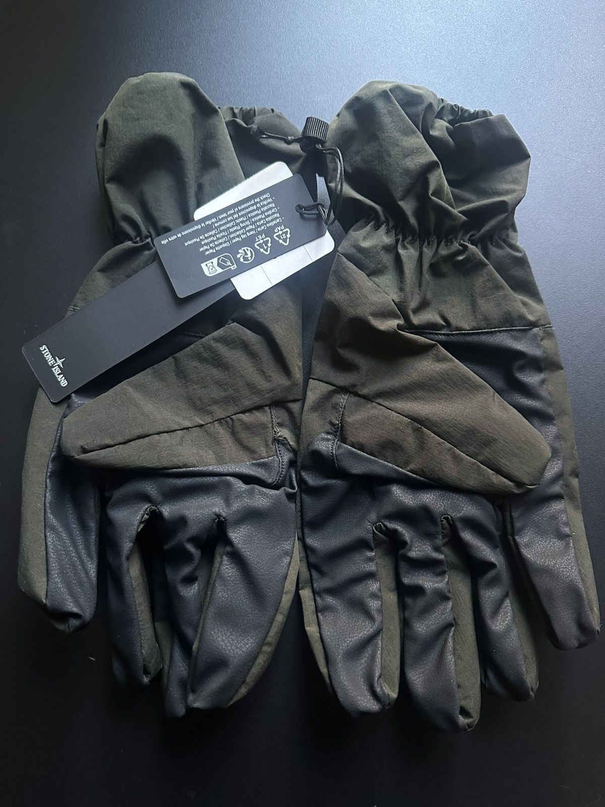 Stone Island Nylon Metal Gloves Size ONE SIZE - 3 Thumbnail