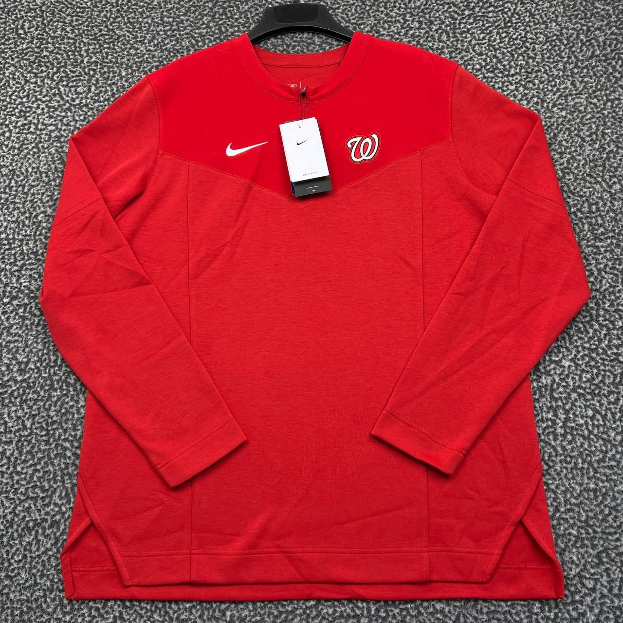 Nike Dri-Fit Sweatshirt Men Washington Nationals MLB New L