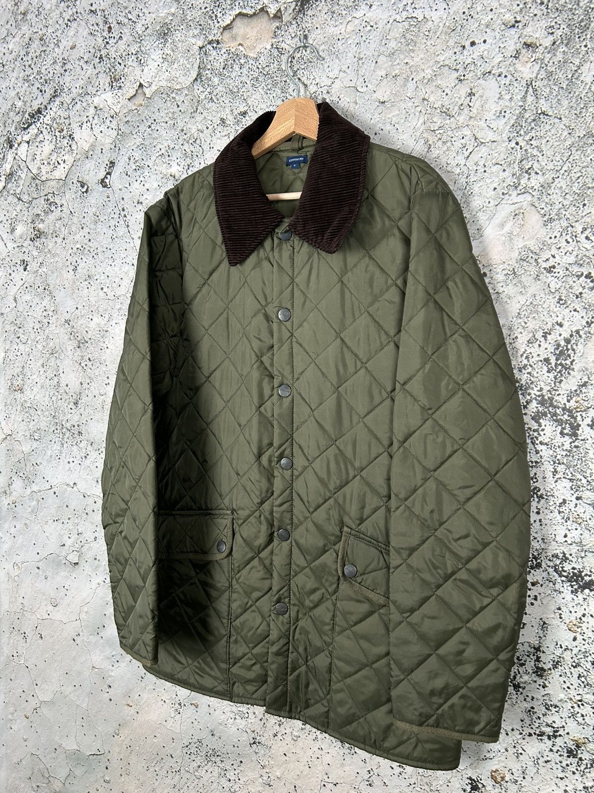 Other Newport Vintage Green Quilted Coat Military Streetwear Size US L / EU 52-54 / 3 - 2 Thumbnail