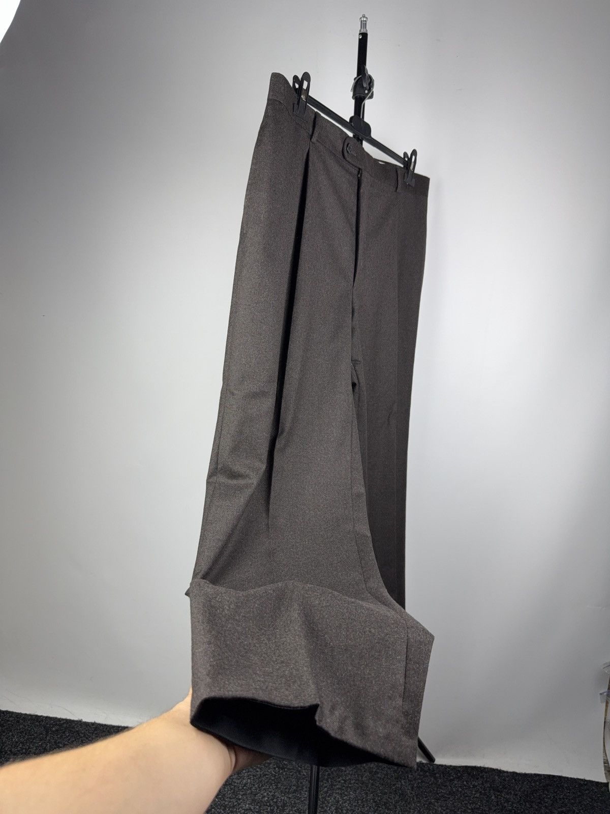 Balmain Vintage 00s Archive Luxury Balmain Wool dress pants Size US 36 / EU 52 - 3 Thumbnail