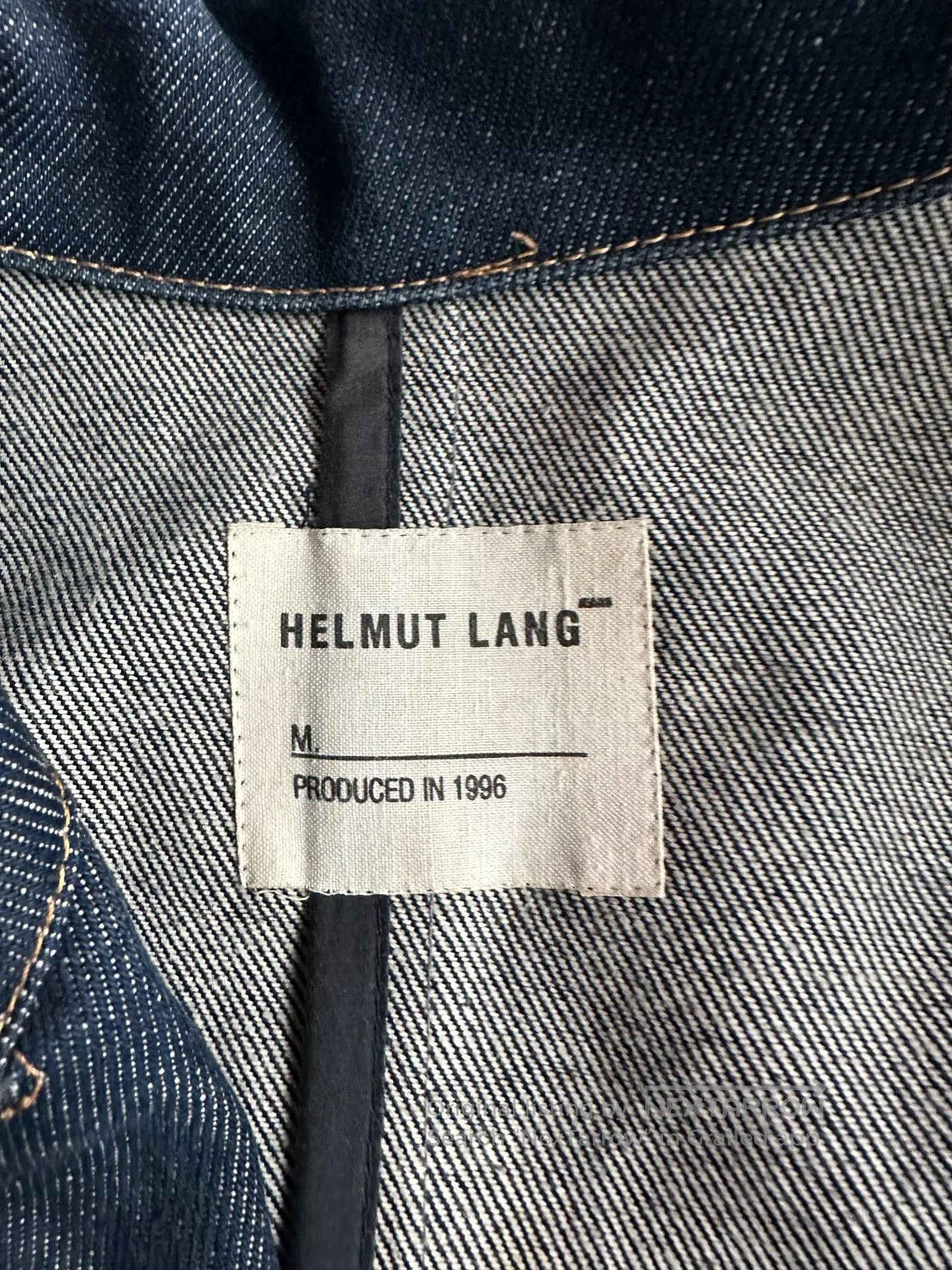 Helmut Lang HELMUT LANG 96AW Denim Jacket. Size S / US 4 / IT 40 - 9 Thumbnail