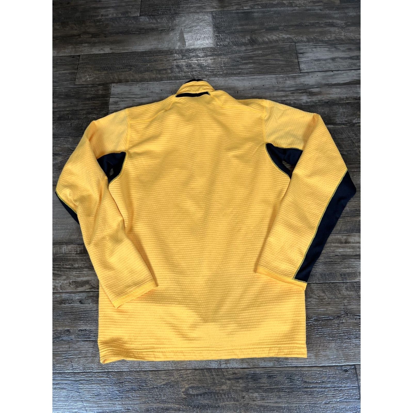 Nike VINTAGE Nike Therma 1/4 Zip Jacket Mens S Pittsburgh Steelers Yellow 100% Cotton Activewear Nike Therma U4 For Men Size US S / EU 44-46 / 1 - 6 Thumbnail