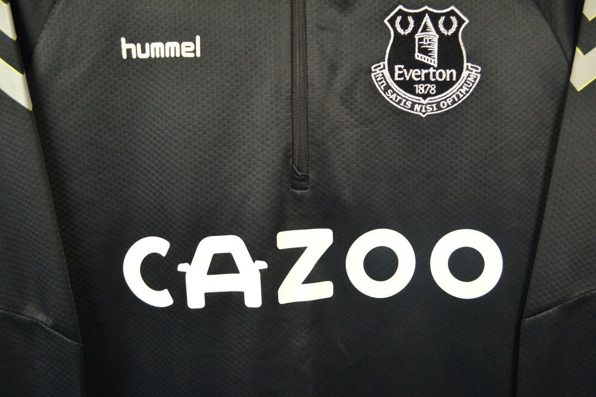 Hummel Everton 1/3 Zip Football Sweatshirt Hummel Black Soccer Size US M / EU 48-50 / 2 - 5 Thumbnail