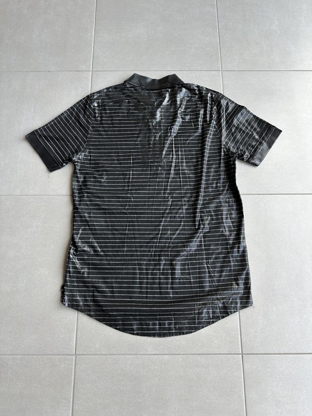Dior × Hedi Slimane Dior Homme AW03 "Luster" Waxed polo Size US L / EU 52-54 / 3 - 12 Thumbnail