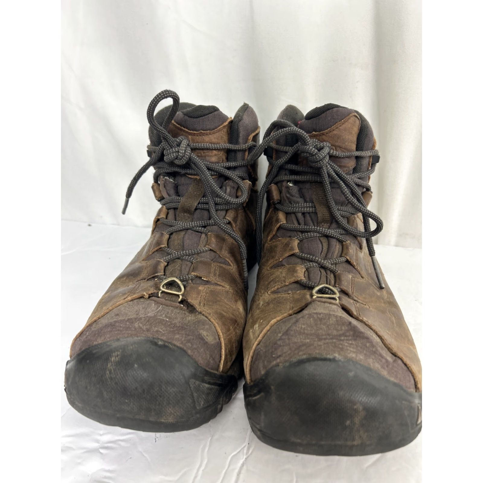 KEEN KEEN Mens Boot Lace Up Waterproof Insulated 100 G Minus 20 Brown Leather 11.5(Size) Combat Shoes Mens Size US 12 / EU 45 - 5 Thumbnail