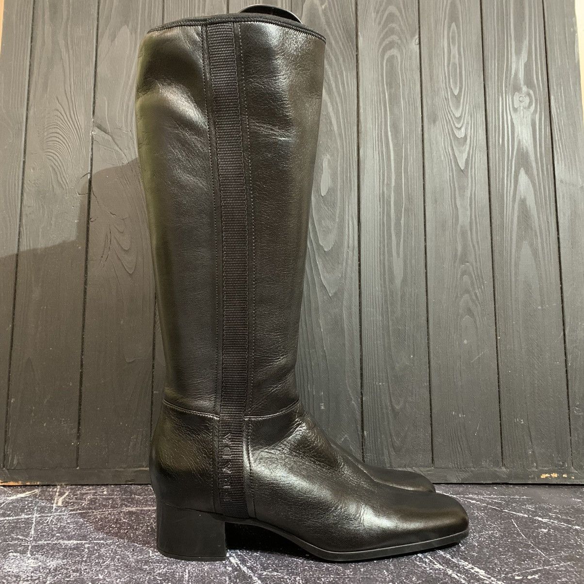Prada Prada Leather Boots Size 40 Size US 10 / IT 40 - 1 Thumbnail
