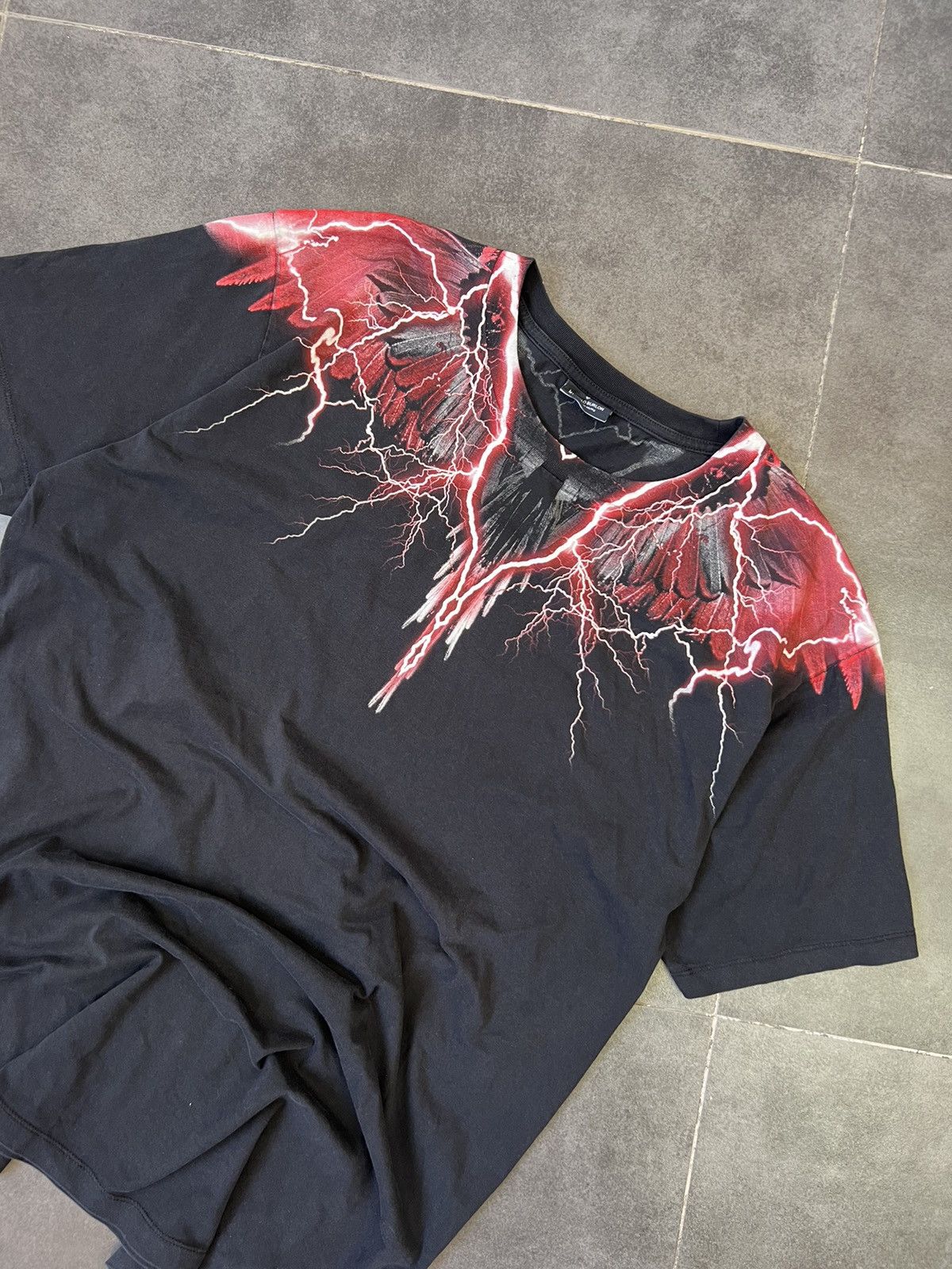 Marcelo Burlon Marcelo Burlon Red alas print tshirt Size US L / EU 52-54 / 3 - 2 Thumbnail