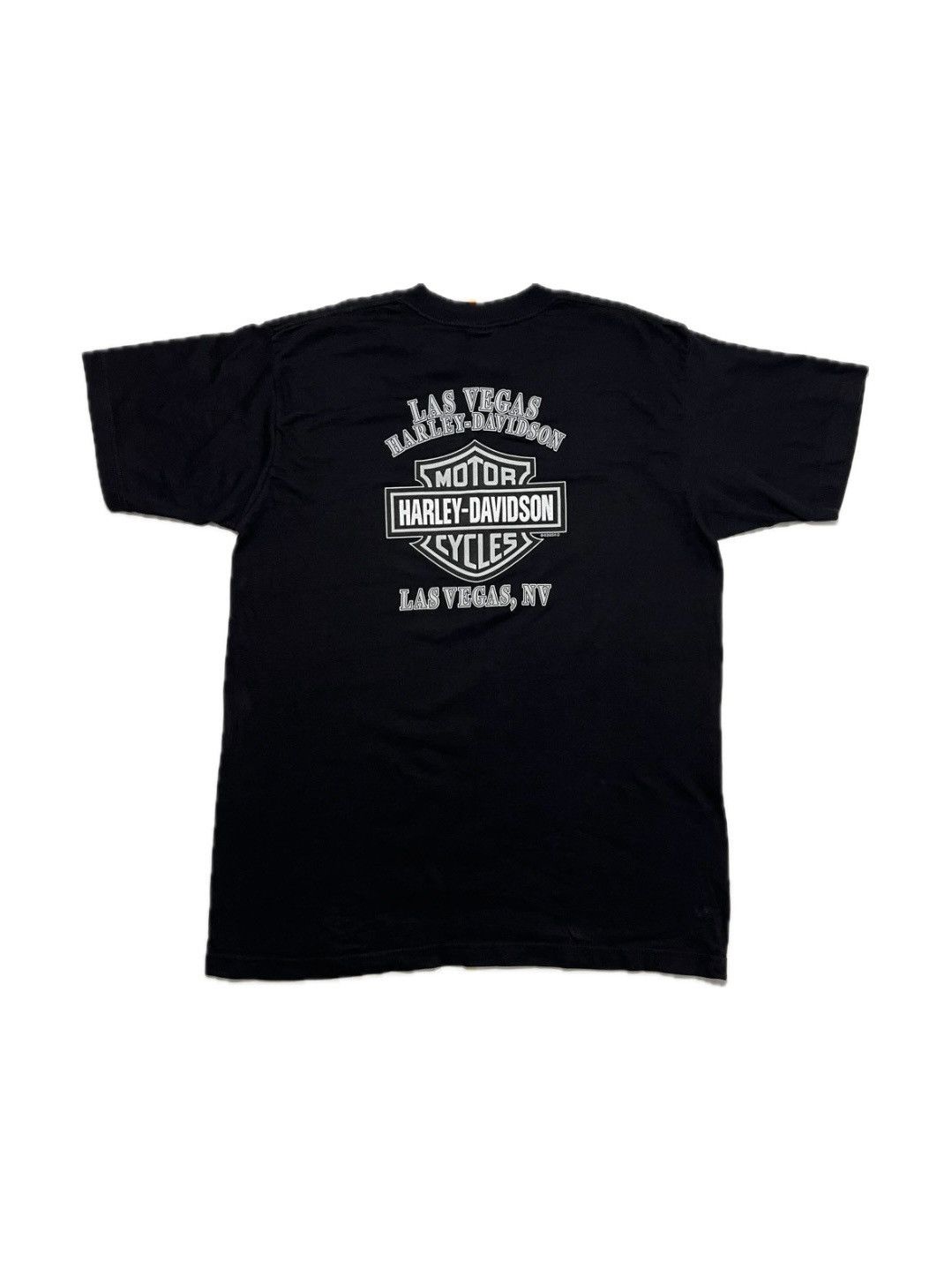 Harley Davidson Vintage 90’s Harley Davidson Las Vegas T-shirt Size US XL / EU 56 / 4 - 1 Thumbnail