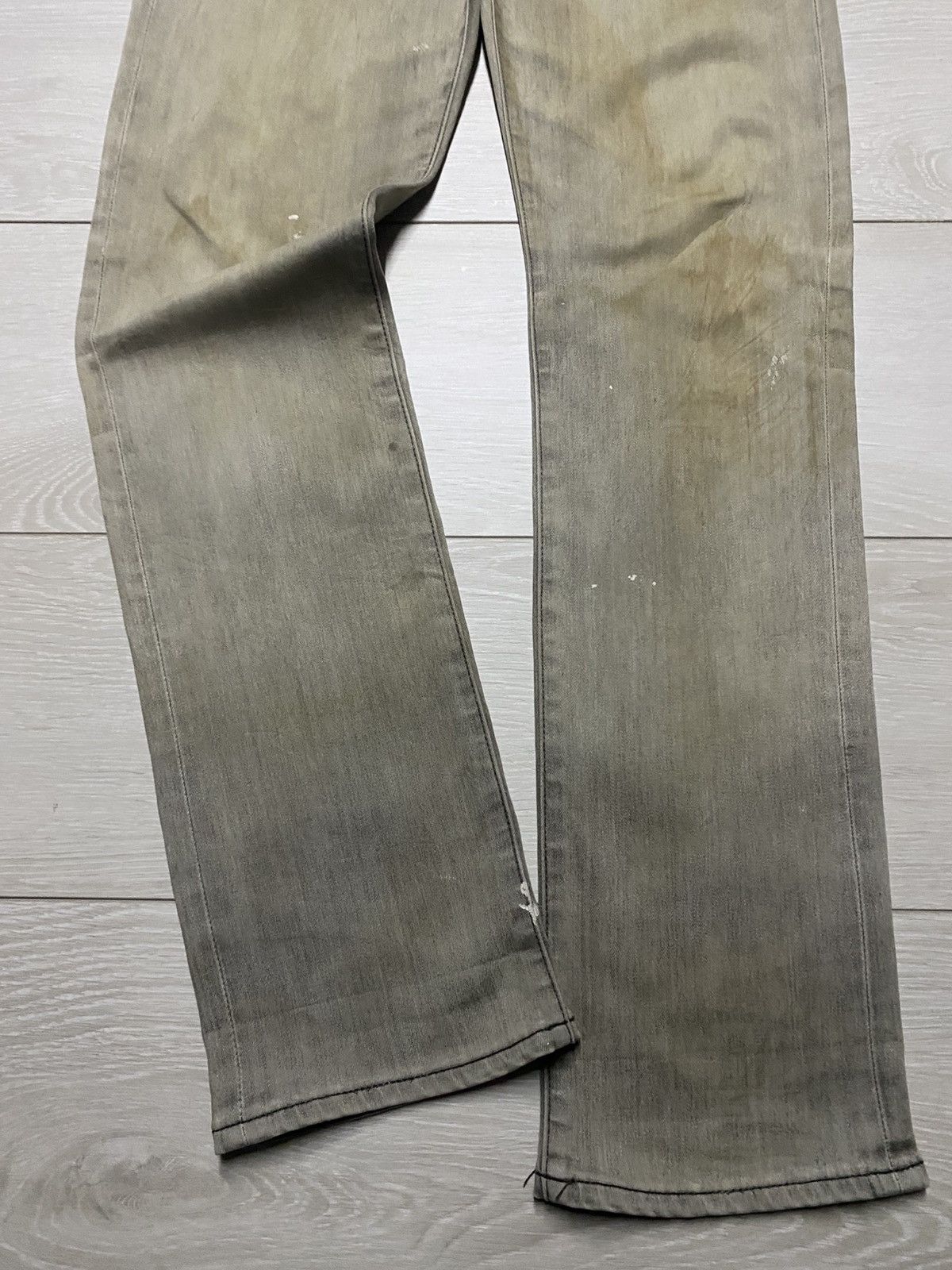 Japanese Brand Vintage Japanese Brand Uniqlo Crazy Mud Mud Wash Jeans Size US 31 - 6 Thumbnail