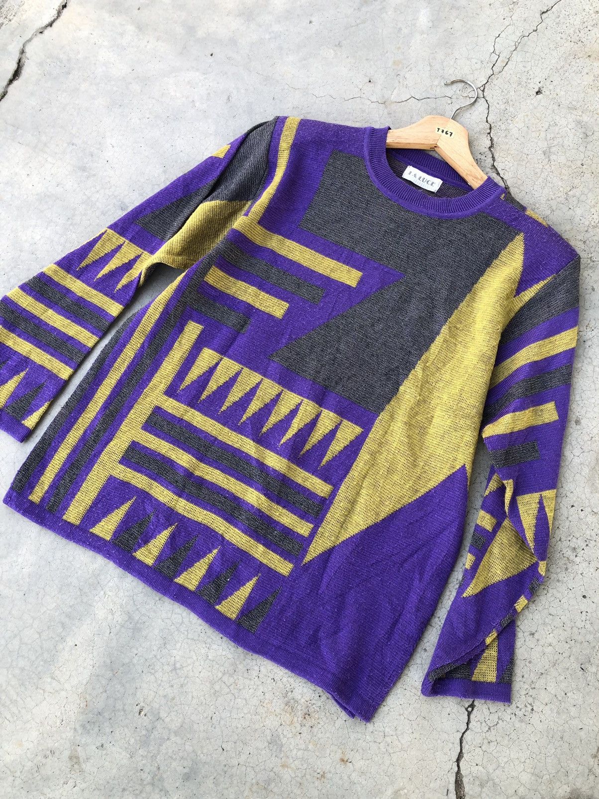 Designer × Japanese Brand 🔴Very Rare Jumper Memeri Knitware Multicolour Size US M / EU 48-50 / 2 - 2 Thumbnail