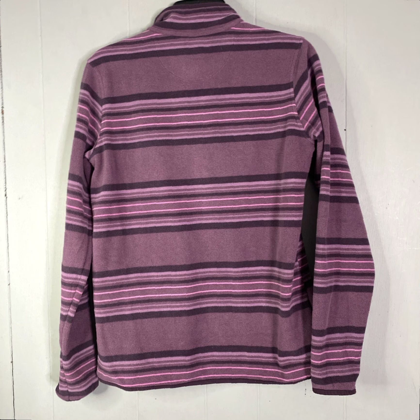 CO Duluth Pullover Womens XS Long Sleeve 1/4 Snap Mock Neck Activewear Sweatshirt Purple 19X26 Mens/Jn? Size XS / US 0-2 / IT 36-38 - 5 Thumbnail