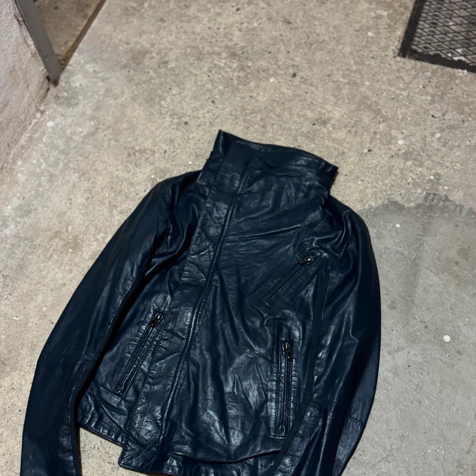 Other Rick owens style lether jacket Size S / US 4 / IT 40 - 4 Thumbnail