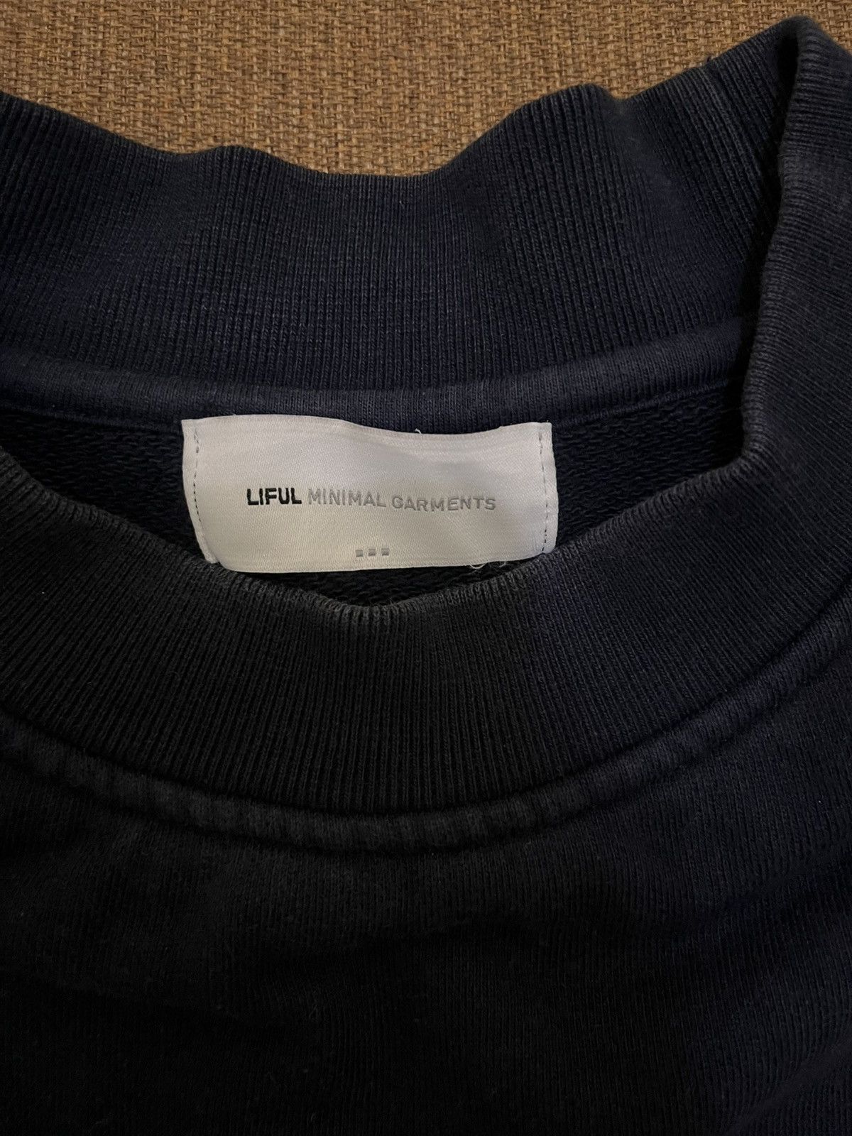 LIFUL MINIMAL GARMENTS Liful Minimal Garments Navy Sweatshirt Size US L / EU 52-54 / 3 - 2 Thumbnail