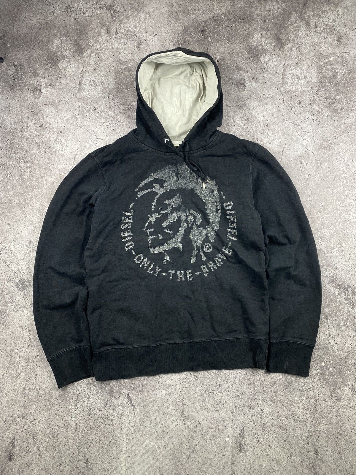 Vintage Y2K Diesel Zip Up Hoodie Check Sherpa Sweatshirt | eBay