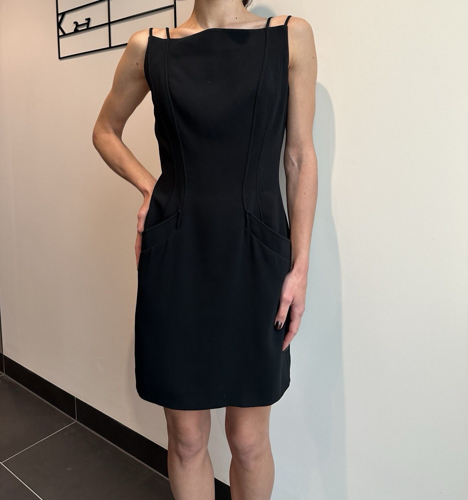 Thierry Mugler Vintage 90s Thiery Mugler Dress Womens Retro made in France  | Grailed