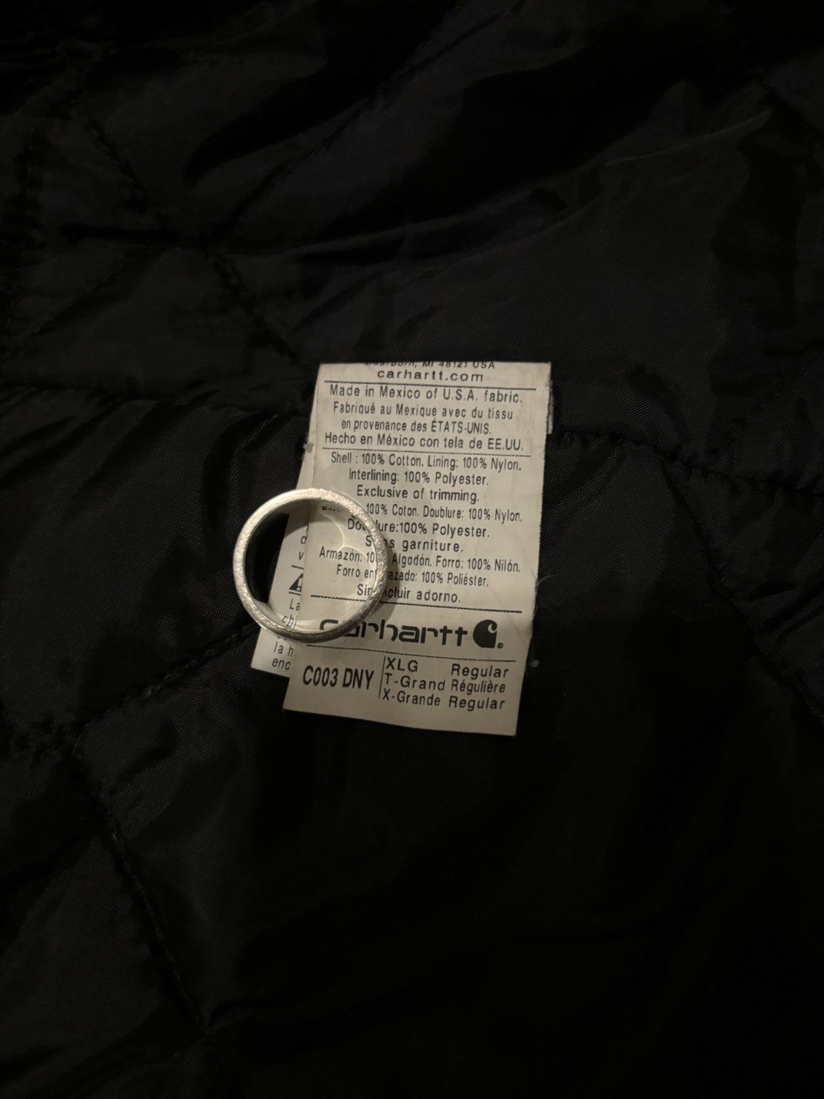 Carhartt × Vintage Carhartt C003-dny Duck Canvas Jacket Quilted Blue Size Xl Size US XL / EU 56 / 4 - 7 Thumbnail